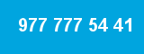 977 777 54 41 977 777 54 41